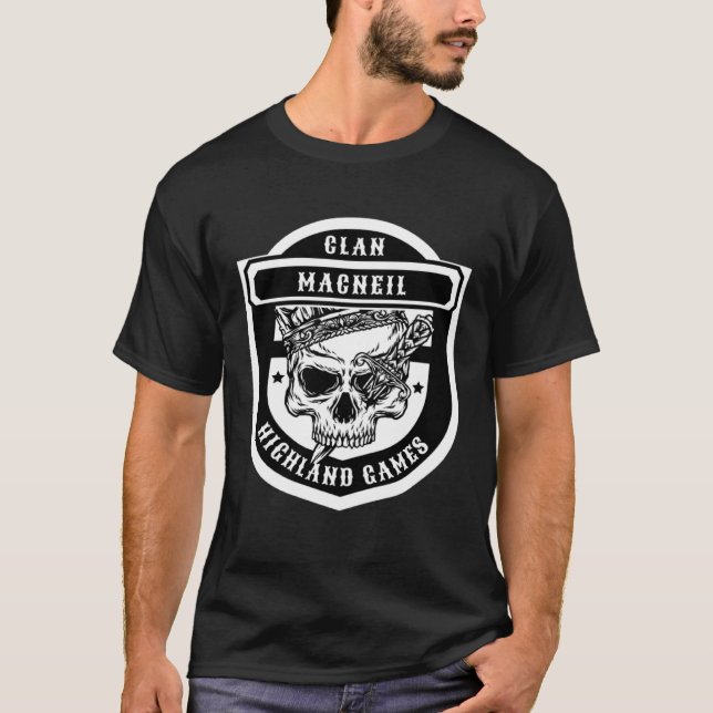 MacNeil Scottish Clan Games T-Shirt (Front)