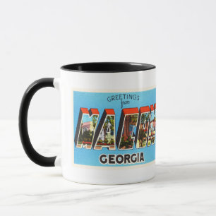 Macon Georgia GA Old Vintage Travel Souvenir Mug