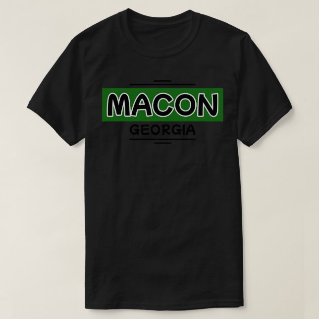 Macon Georgia TShirt 12 (Design Front)