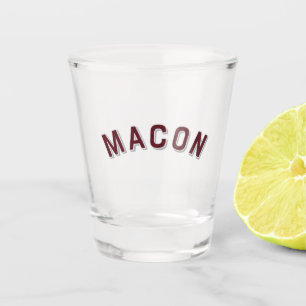 Macon, Georgia Vintage Arch Shot Glass