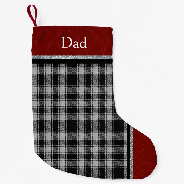 MacPhee Plaid Custom Christmas Stocking (Front)