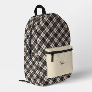 MacPherson Dress Modern Scottish Clan Tartan  Printed Backpack