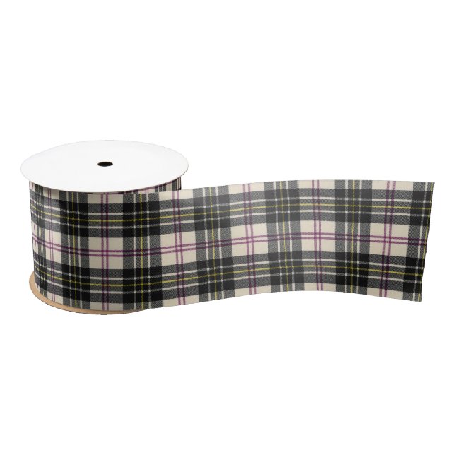 MacPherson Dress Modern Scottish Tartan Satin Ribbon (Spool)