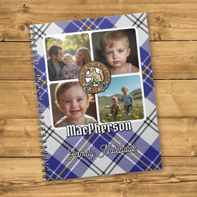 MacPherson Family Photo Collage Notebook (Creator Uploaded)