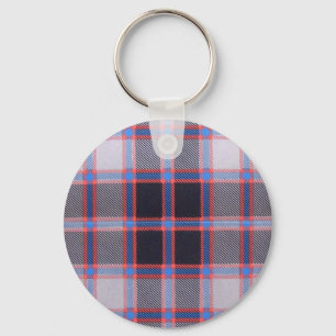MACPHERSON HUNTING TARTAN KEYCHAIN