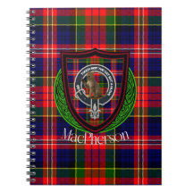 MacPherson Scottish Clan Tartan & Crest