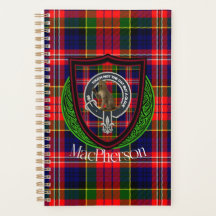 MacPherson Scottish Clan Tartan & Crest