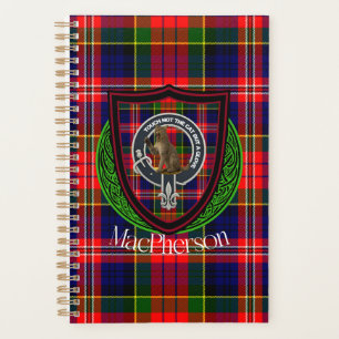 MacPherson Scottish Clan Tartan & Crest Planner