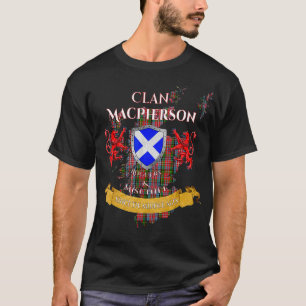 MacPherson Scottish Family Clan Middle Ages Mischi T-Shirt