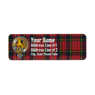 MacPherson Tartan & Badge