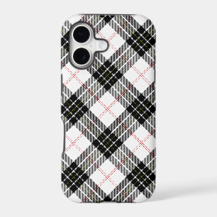 MacPherson tartan black white plaid