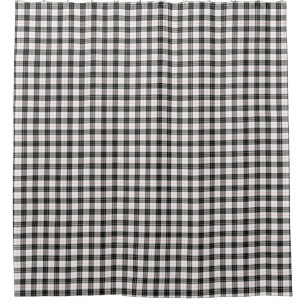 MacPherson tartan black white plaid