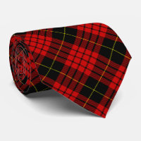 MacQueen Tartan Red and Black Plaid