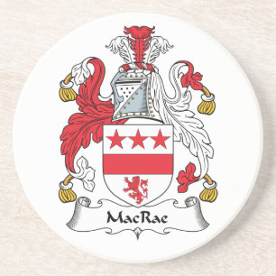 MacRae Family Crest Coaster