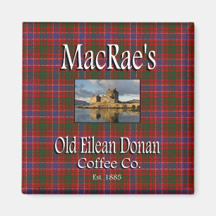 MacRae's Old Eilean Donan Coffee Co. Magnet
