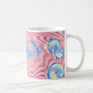 MACRAME'- Colourful Abstract Image of Fractal Art  Coffee Mug