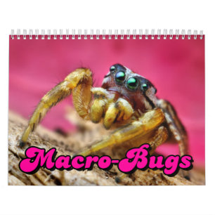 Macro-Bugs Wall Calendar