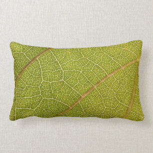 Macro coussin de feuille
