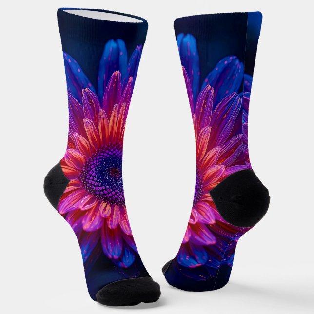 Macro Crystalline Cascade Socks (Angled)