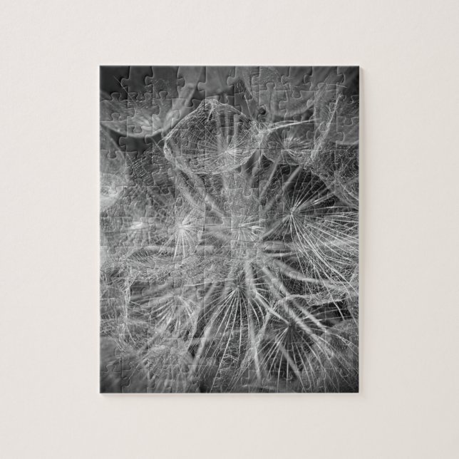 Macro Dandelion Puffball Nature Jigsaw Puzzle (Vertical)