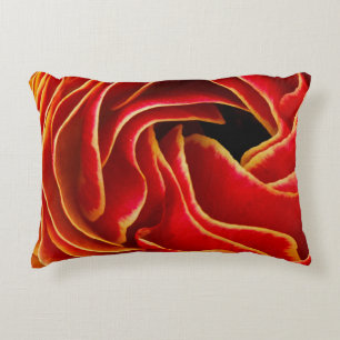Macro Flower Flower Fields Carlsbad, CA Decorative Pillow