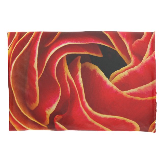 Macro Flower | Flower Fields Carlsbad, CA Pillowcase (Front-Left)