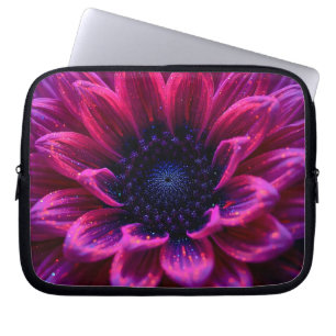 Macro Fuchsia Nebula 10 inch Laptop Sleeve