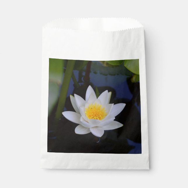 Macro Lotus Flower Favour Bag (Front)