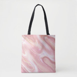 Macro of frozen berries - sweet cherries, closeup, tote bag