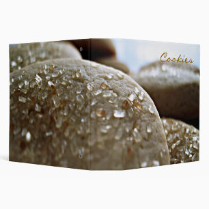 Macro Photo Sucre Cookies Recette Classeur 2 pouce