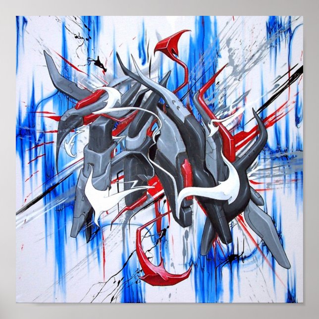 Macro Quantum Thought Affect Poster (Front)