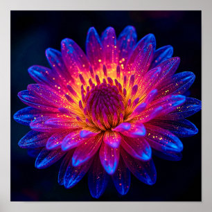 Macro Stellar Burst Poster