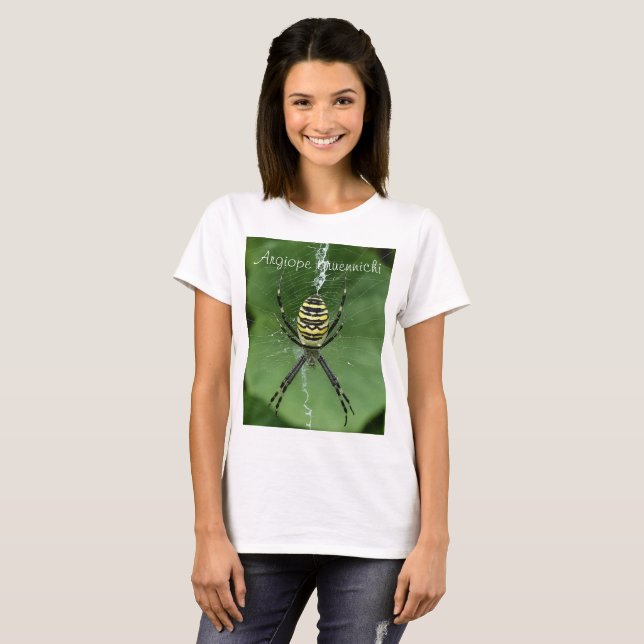 Macro Wasp Spider T-shirt (Front Full)