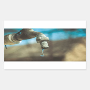 Macro water drop sticker
