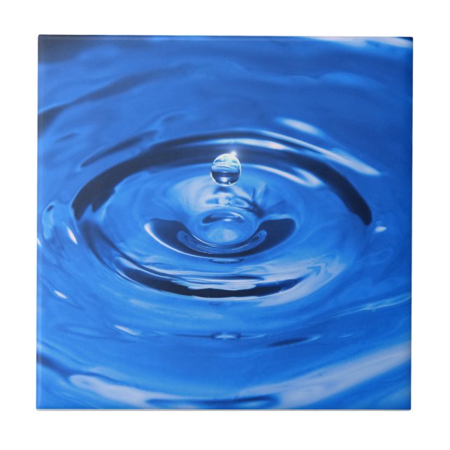 Macro water drop tile (Front)