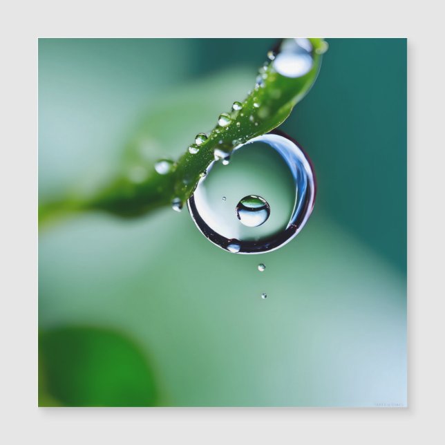 Macro water drops (Front)