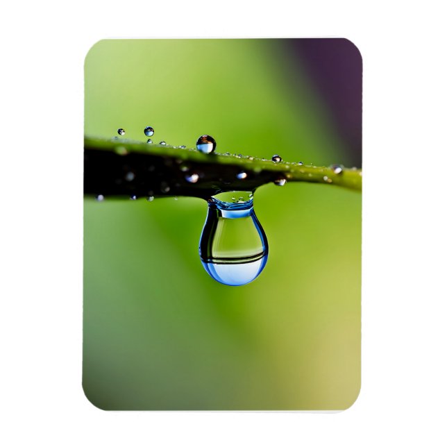 Macro water drops magnet (Vertical)