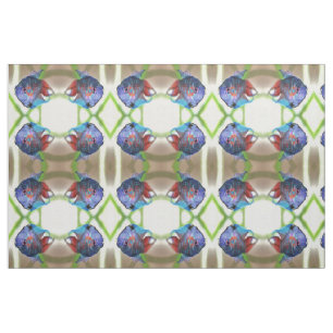 Macropodus Opercularis Aquarium Fish Fabric