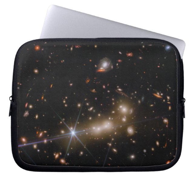 MACS0647 | Gravitational Lensing Effect | JWST Laptop Sleeve (Front)
