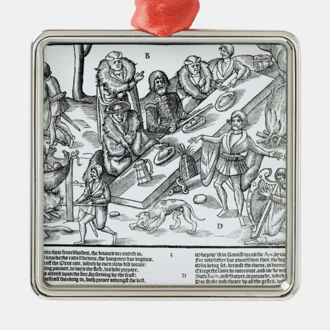 MacSweeney's Feast Metal Ornament (Front)