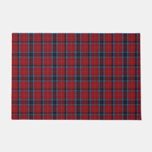 MacTavish Tartan Red and Blue Plaid Doormat