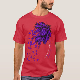 Macular Degeneration Awareness sunflower nobody fi T-Shirt