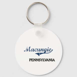 Macungie Pennsylvania City Classic Keychain