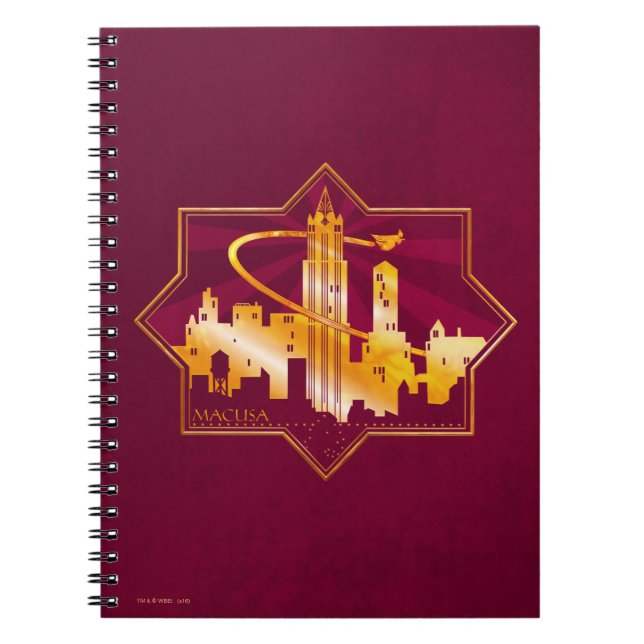 MACUSA™ Graphic Badge Notebook (Front)