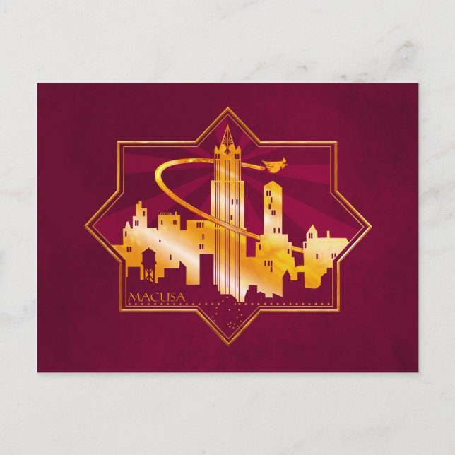 MACUSA™ Graphic Badge Postcard (Front)