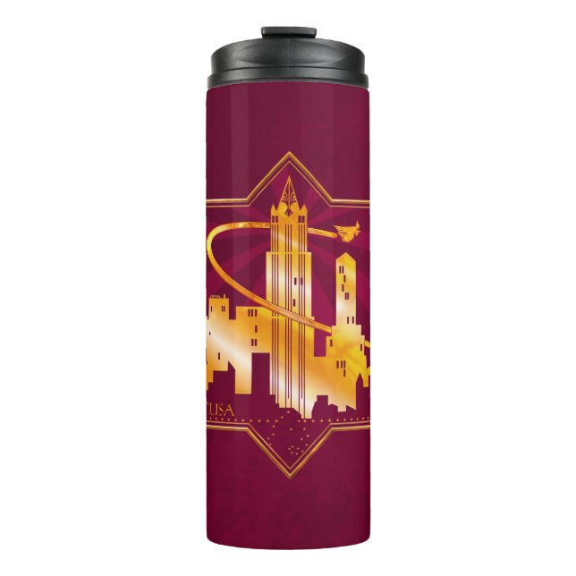 MACUSA™ Graphic Badge Thermal Tumbler (Front)