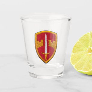 MACV military assistance MAAG Long Binh Vietnam. Shot Glass