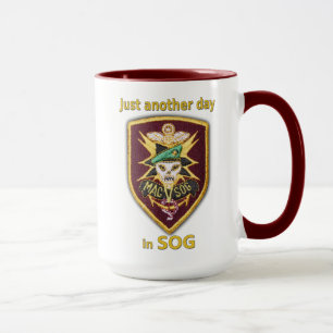 MACV SOG Vietnam vétérans de guerre patch Mug
