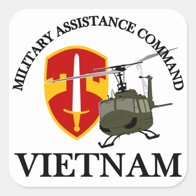 MACV Special Request Square Sticker (Front)