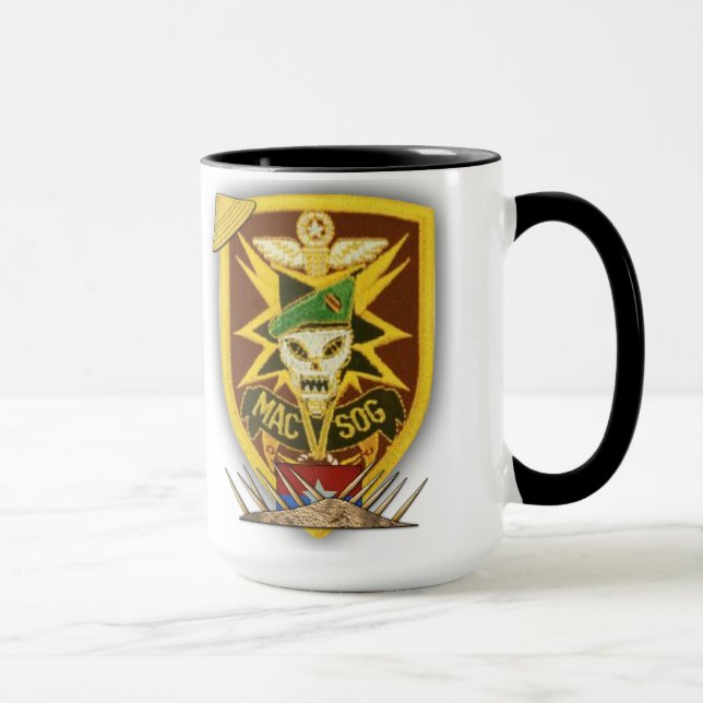 MACVSOG MACV SOG vietnam war veterans vets Mug (Right)